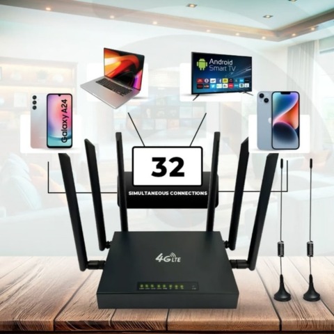 Ultra Link Free Wifi Router [UNLIMITED SATELLITE INTERNET]